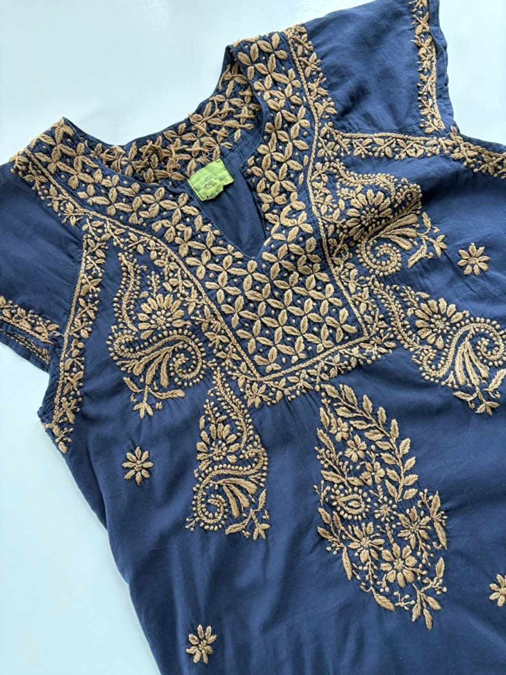 Roller Rabbit Embroidered Dress XS - Picture 2 of 6